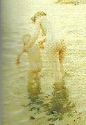 Anders Zorn mor och barn Spain oil painting artist
